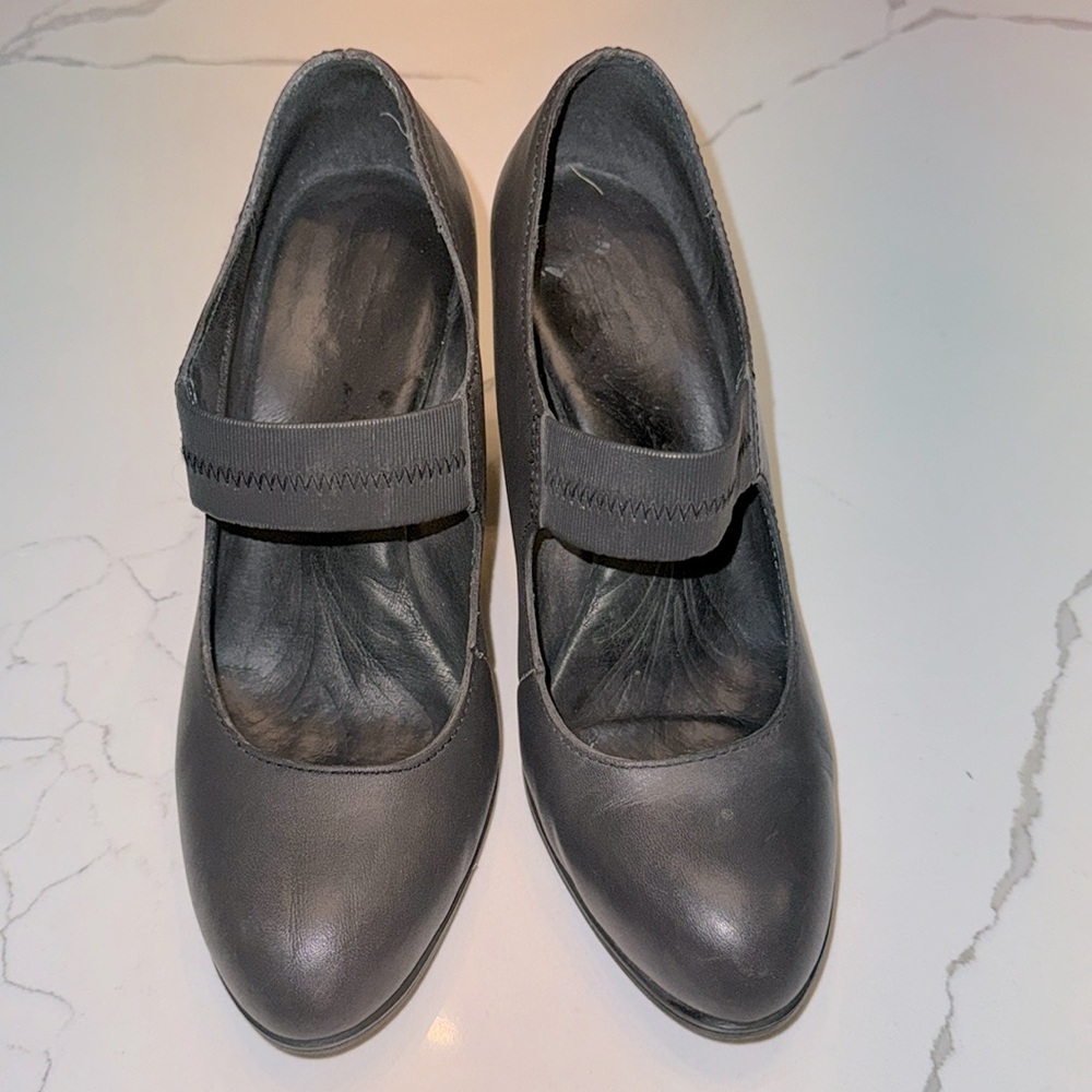 Charcoal Grey Heels by Born.  Size 8.5